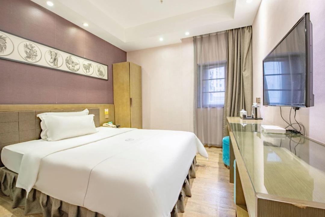Lnsail Hotel Shenzhen Luohu Port Railway Station Eksteriør bilde
