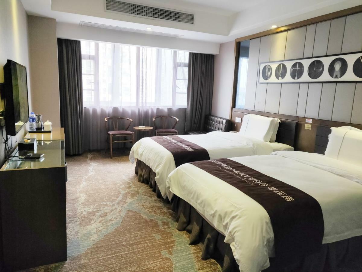 Lnsail Hotel Shenzhen Luohu Port Railway Station Eksteriør bilde