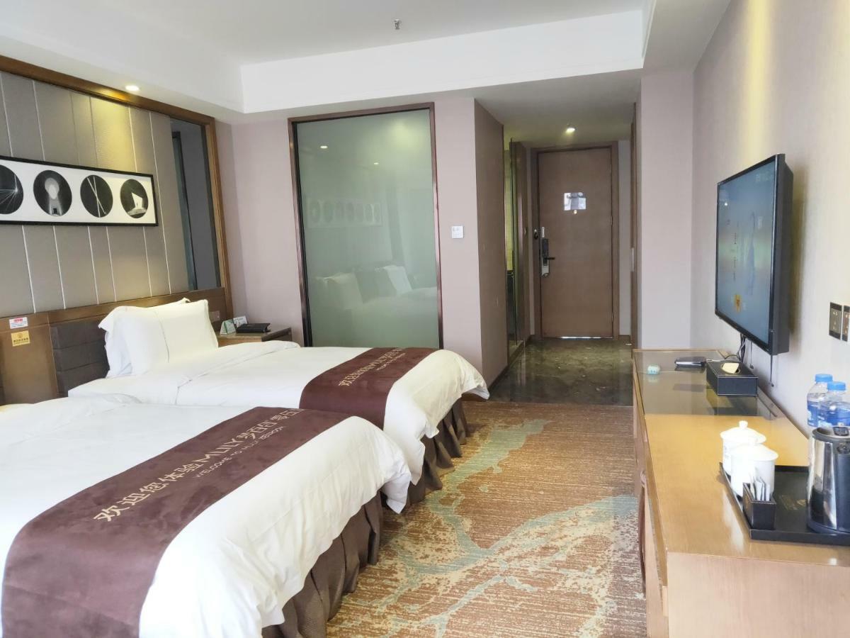 Lnsail Hotel Shenzhen Luohu Port Railway Station Eksteriør bilde